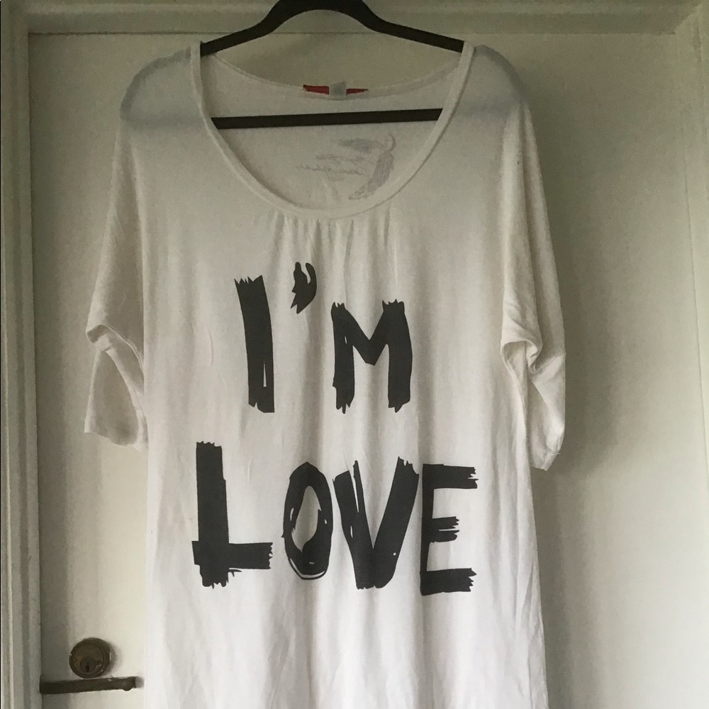 T-shirt dress from the Mary J. Blige collection.